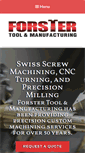 Mobile Screenshot of forstertool.com